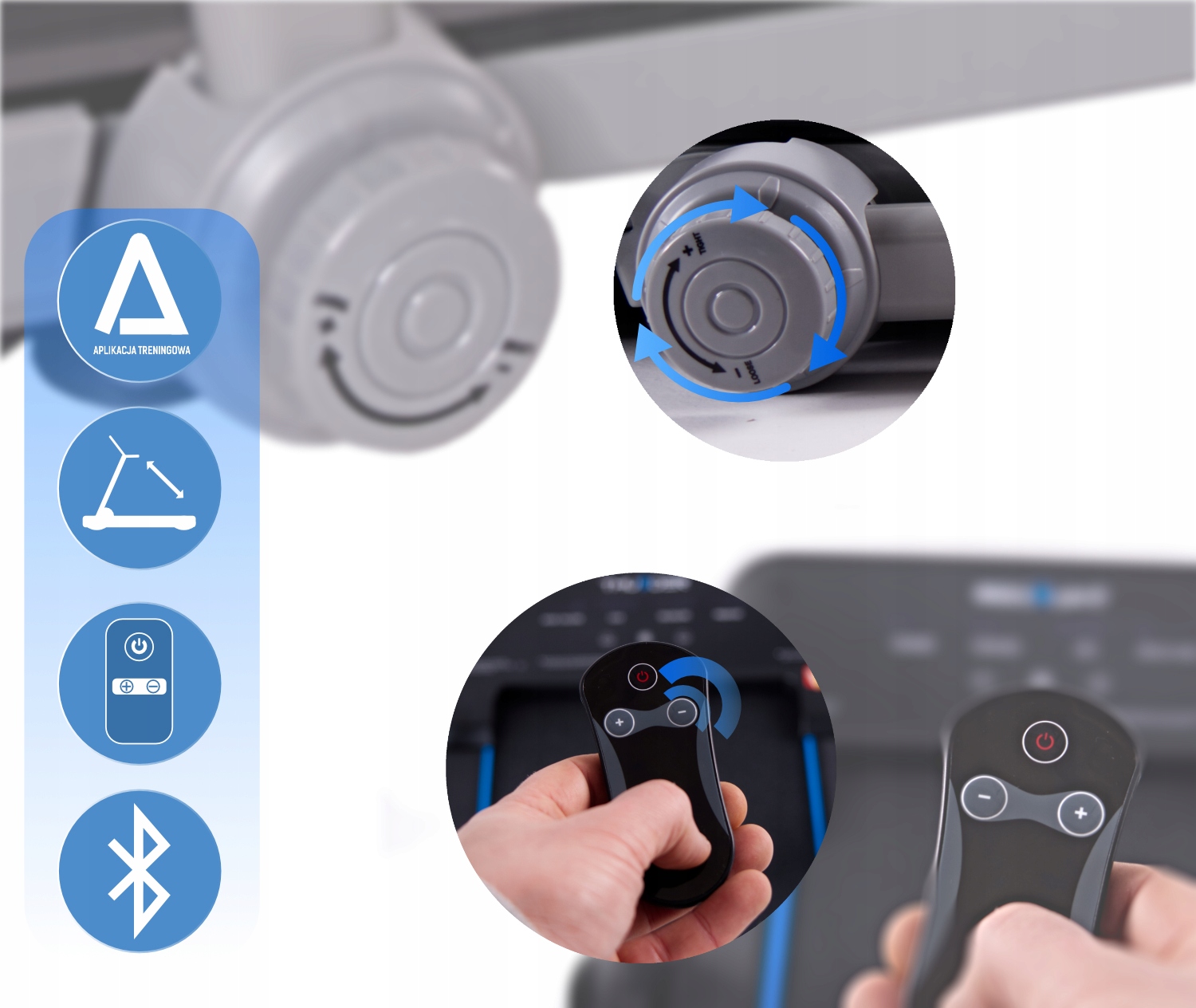 BIEŻNIA ELEKTRYCZNA SKŁADANA DOMOWA TRENINGOWA FIT Rodzaj elektryczna