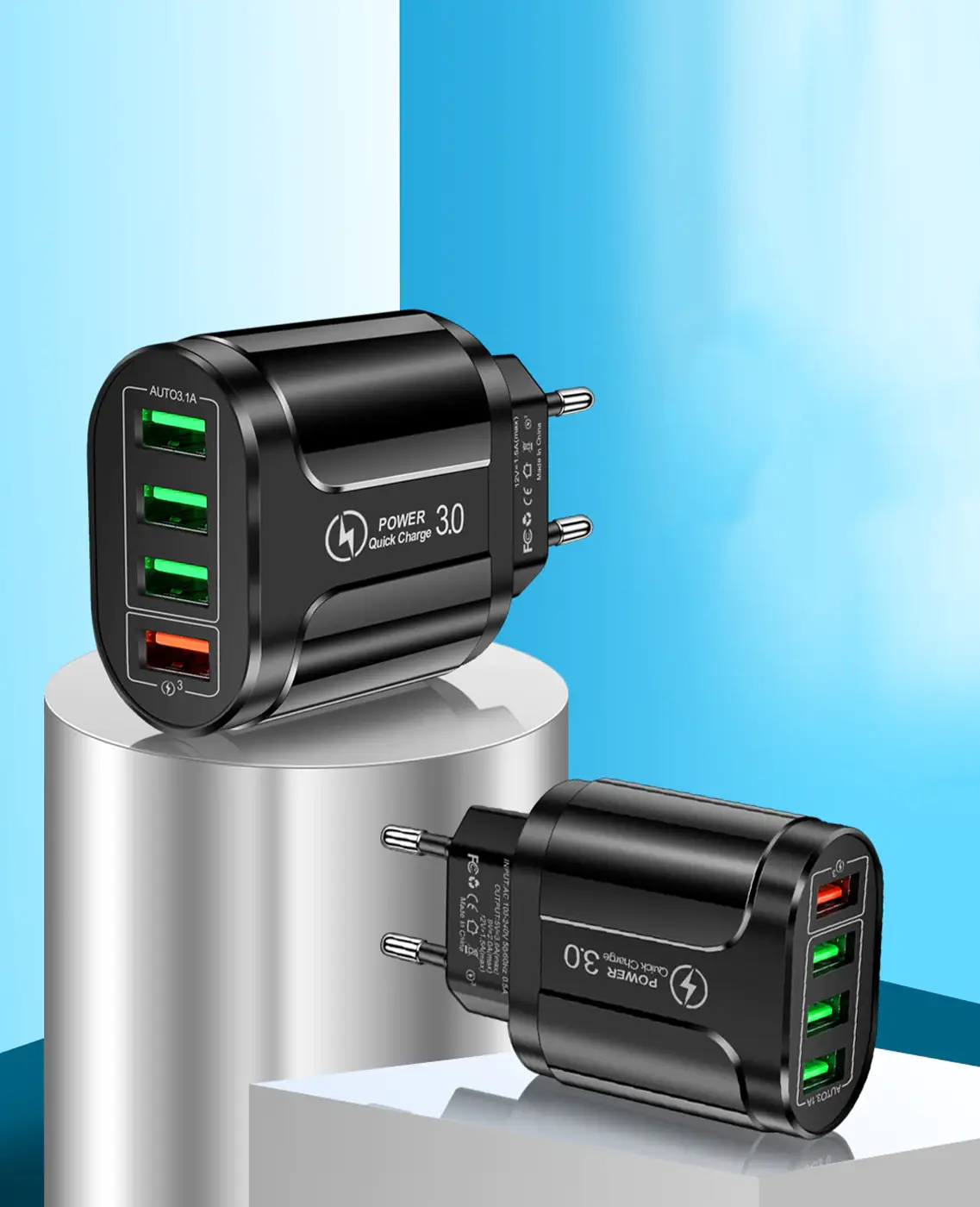 mobile_14347_ladowarka_sieciowa_Alogy_szybka_4x_USB_A_Quick_Charge_QC_3_0.webp