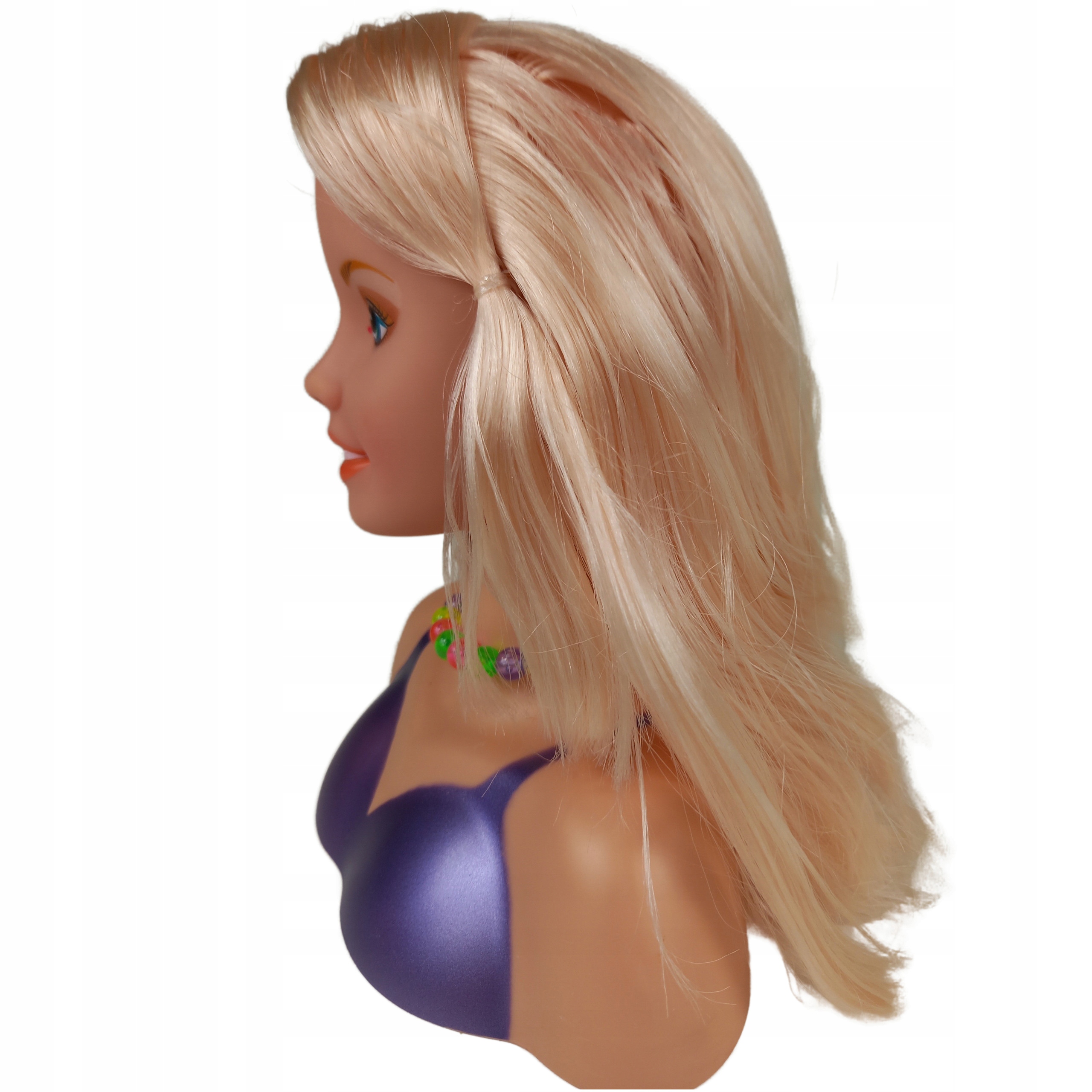 LALKA GŁOWA DO CZESANIA STYLIZACJI MAKIJAŻ 448F Seria głowa do czesania