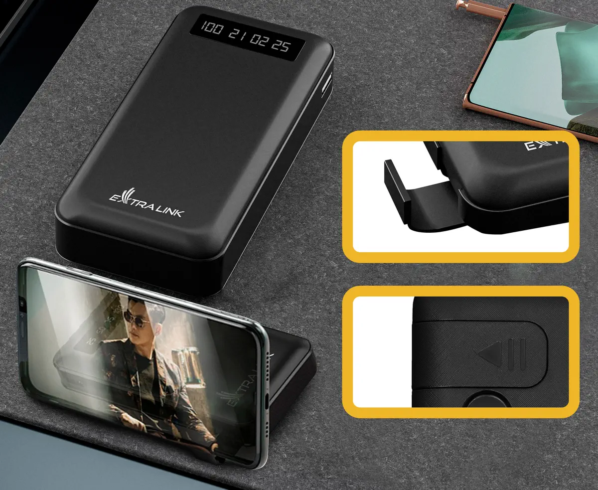 EXTRALINK EPB-084 20000MAH 5V POWER BANK BLACK
