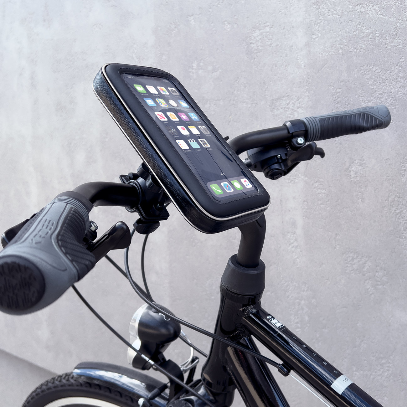 Zamontowany na rowerze uchwyt na telefon Wozinsky WBHBK7 Uchwyt na telefon do roweru, motocykla, hulajnogi Wozinsky WBHBK7