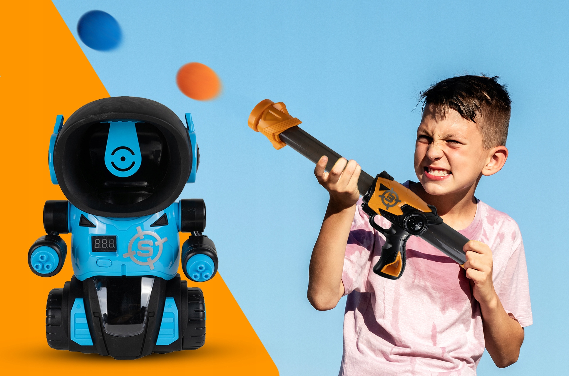 ROBOT GRA STRZELANIE DO CELU PISTOLET LICZNIK LCD Certyfikaty, opinie, atesty CE EN 71