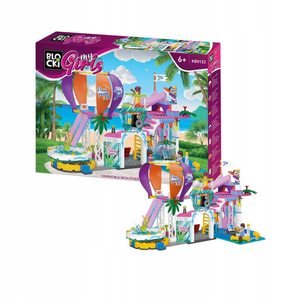 KLOCKI LEGO BASEN Zabawa w Parku Wodnym AQUAPARK