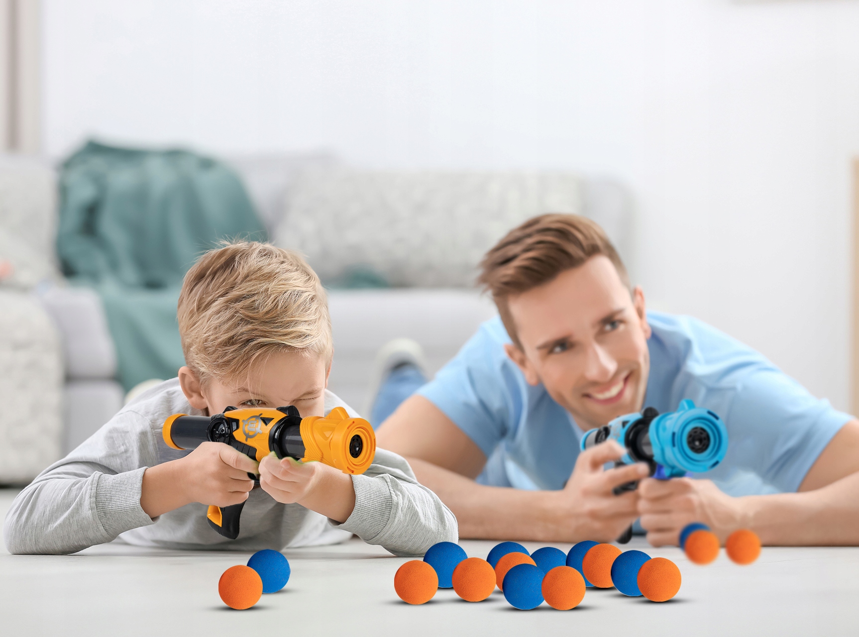ROBOT GRA STRZELANIE DO CELU PISTOLET LICZNIK LCD Wysokość produktu 26 cm