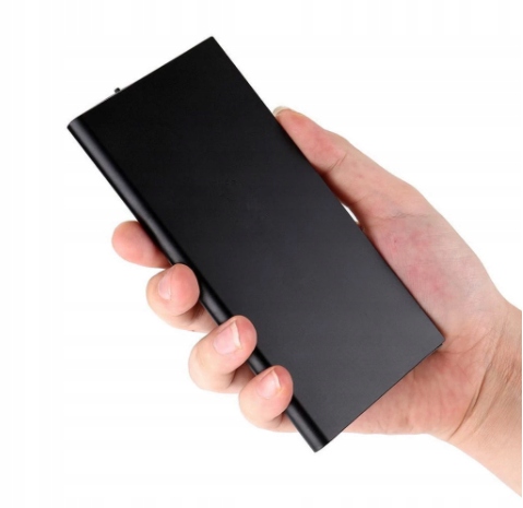 POWERBANK 20000 mAh 2xUSB 2.4A LATARKA QC 3.0 SLIM