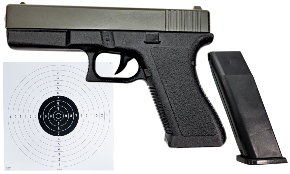 Pistolet Glock P80 ASG Na Kulki Metal Polimer wer wojsko+Granat Tomdorix