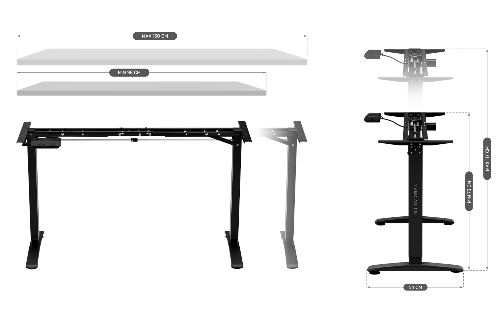 Wymiary Mark Adler Xeno 4.0