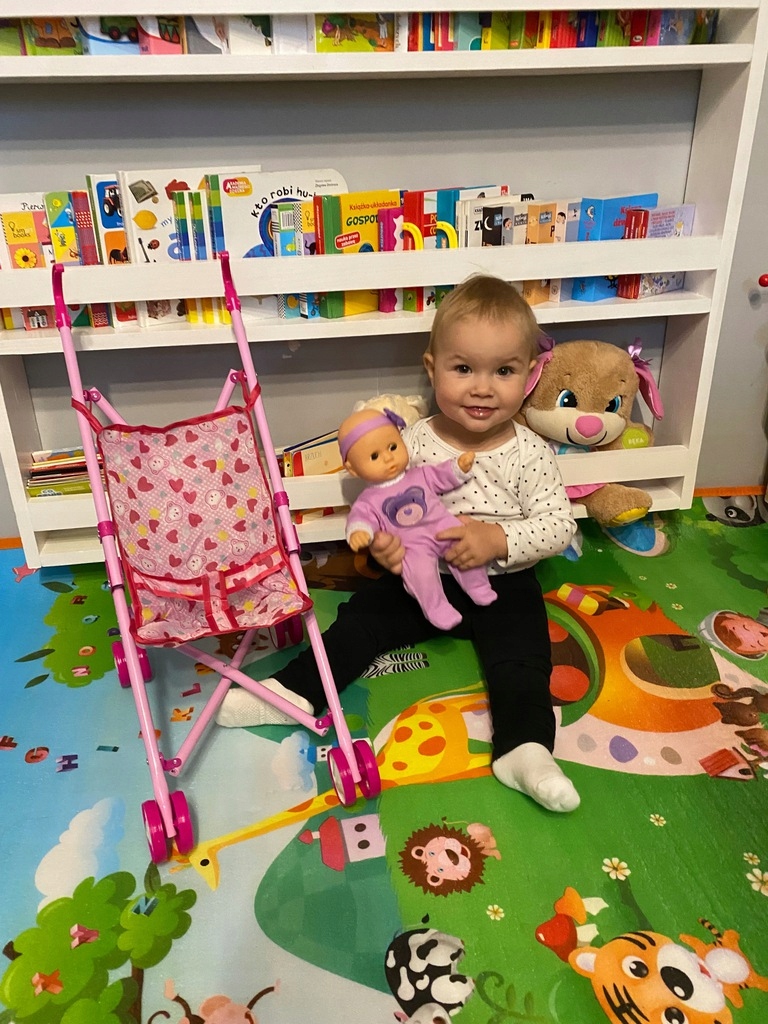 Wózek dla lalek spacerówka laseczka 239S Wiek dziecka 3 lata +