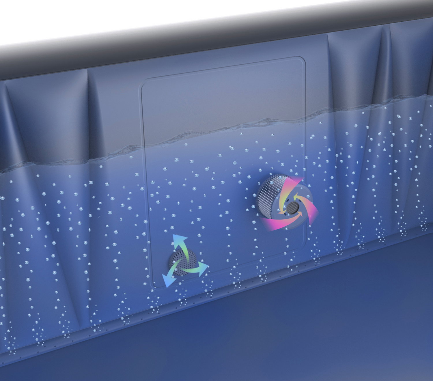 jacuzzi hydromasaż wanna ogrodowa basen mspa