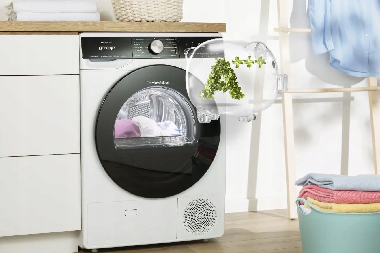 Suszarka Gorenje DNS93/PL – Innowacyjna suszarka bębnowa z pompą ciepła