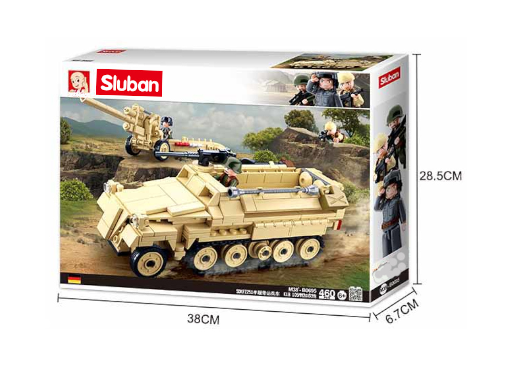 Klocki-Wojsko-Transporter-Opancerzony-Sd.Kfz_.251Dzialo-M38-B0695-TOMDORIX
