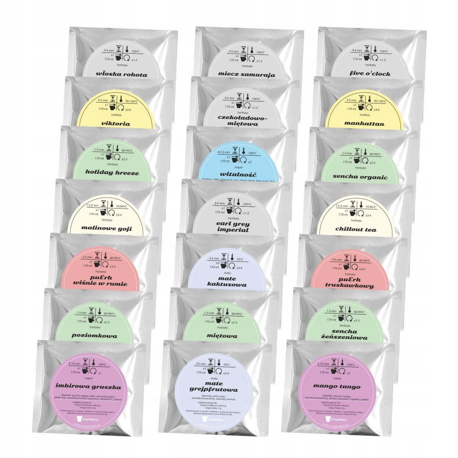 Prezent upominek dla taty zestaw herbat smakowych EAN (GTIN) 5904815200097