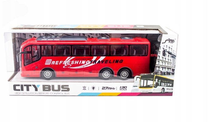 DUŻY AUTOBUS TURYSTYCZNY ZDALNIE STEROWANY QH866-2 Marka Luxma