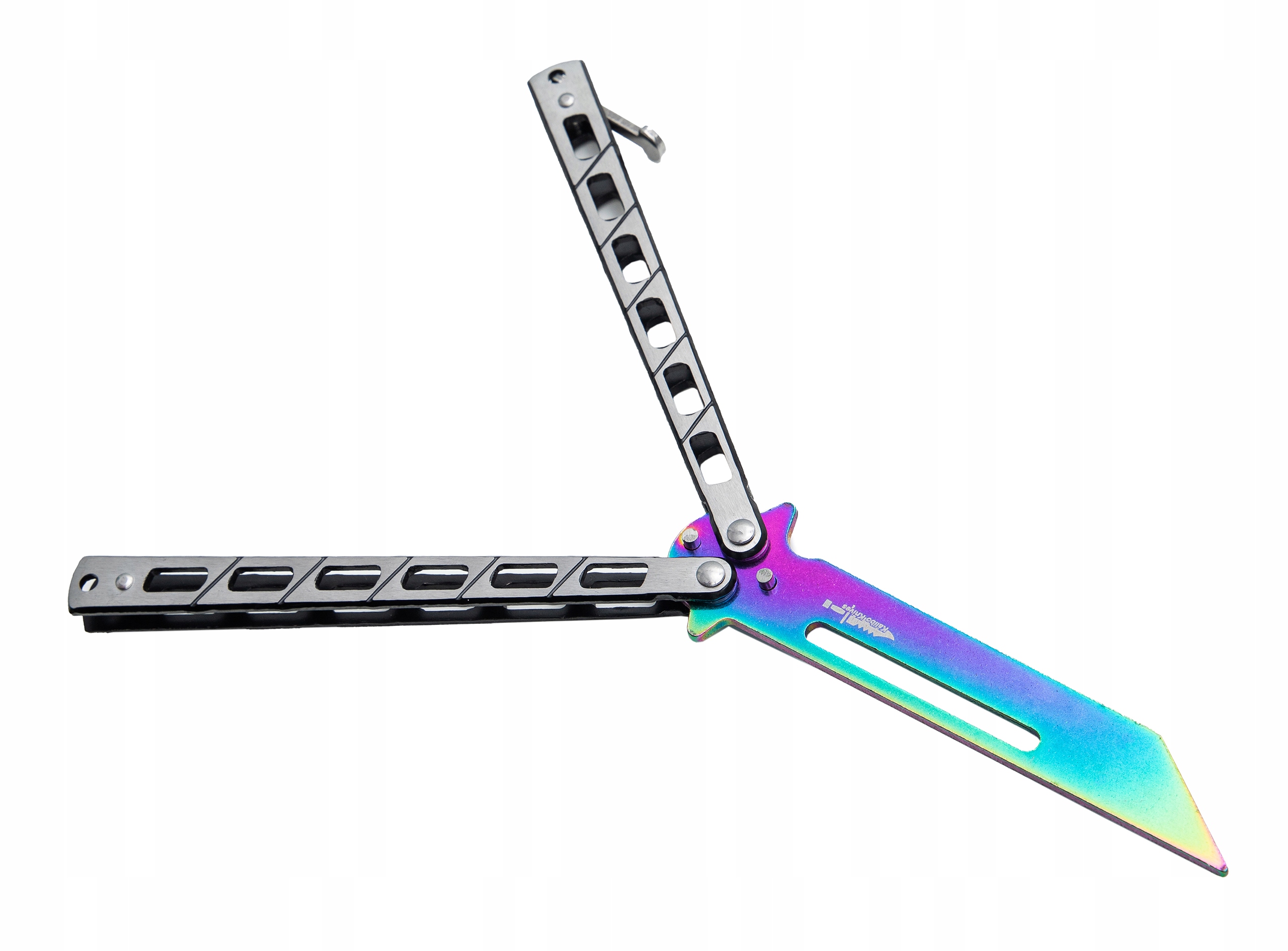Nóż motylkowy treningowy CS:GO steel rainbow EAN (GTIN) 5905359850571
