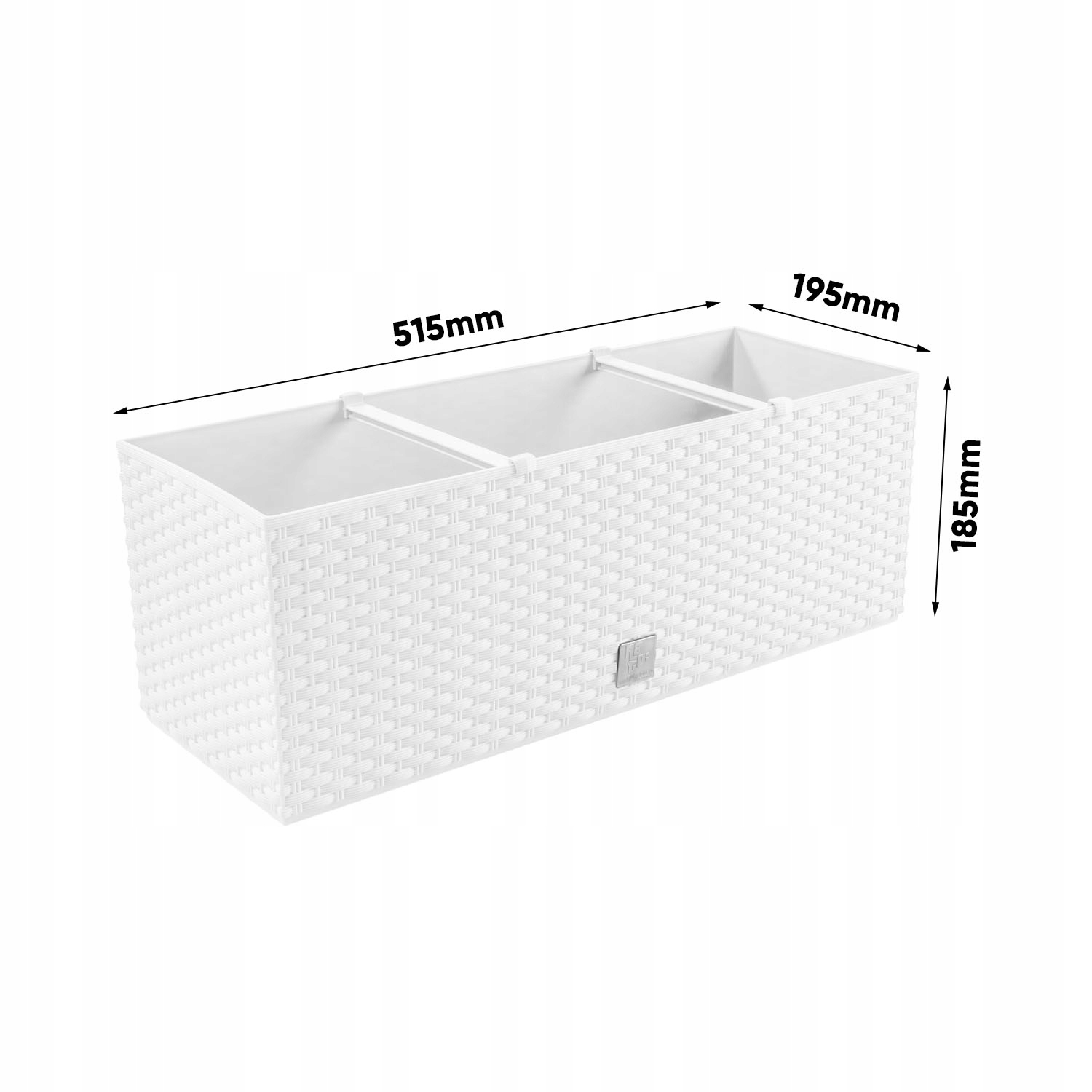 Skrzynka wisząca na poręcz RATO CASE DRT500 Biała Kod producenta DRT500HAK-S449