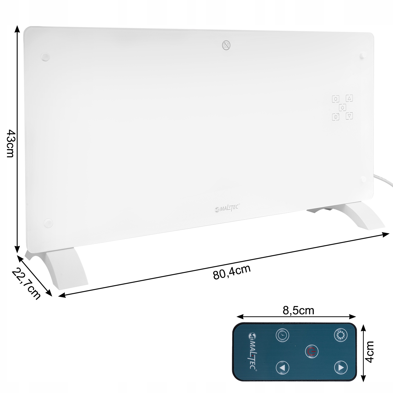 KONWEKCYJNY GRZEJNIK WIFI TERMOSTAT TRYB ECO 2000W EAN (GTIN) 5901924234326