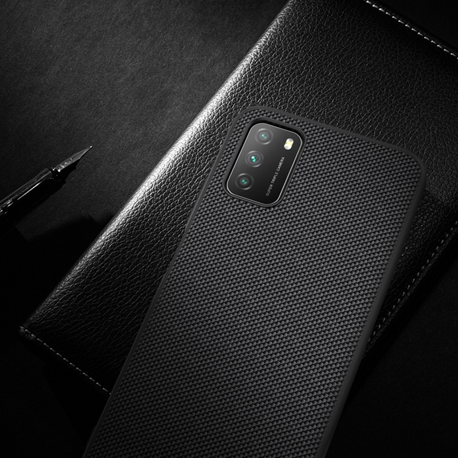 Etui Nillkin Textured dla Xiaomi Poco M3 - Modny i elegancki design