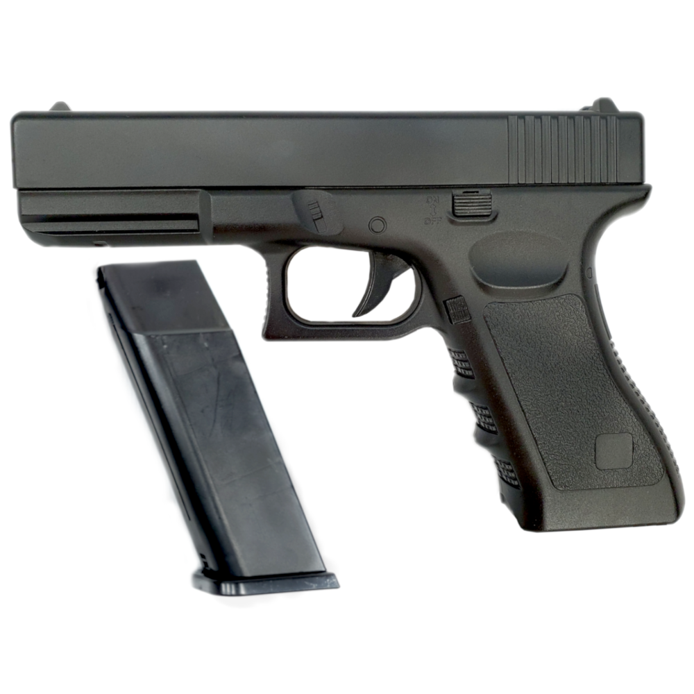 GLOCK 17 Replika ASG Pistolet Metalowy na Kulki 6mm TOMDORIX
