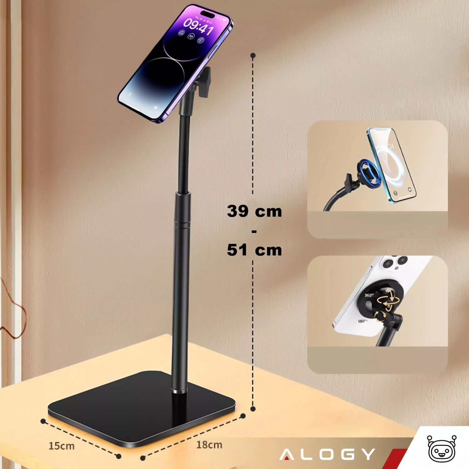 71561_stojak_uchwyt_magnetyczny_na_telefon_tablet_teleskopowy_4.webp