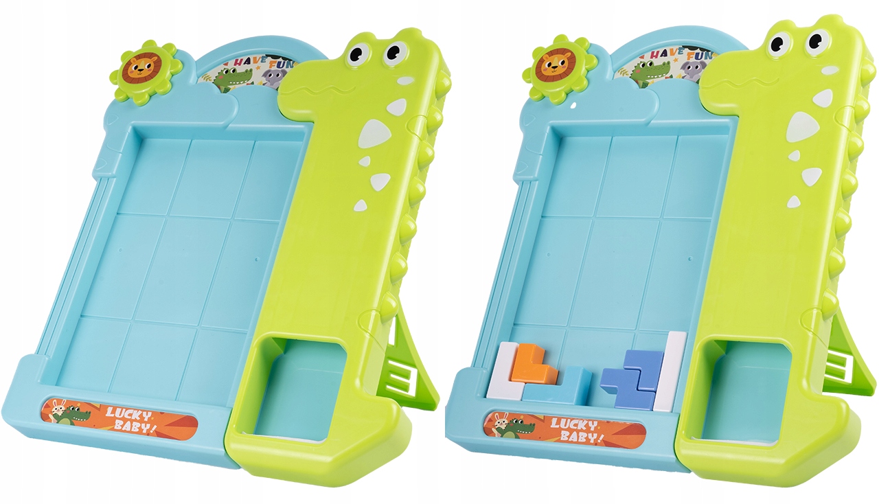 GRA TETRIS LOGICZNA UKŁADANKA TABLICA EDUKACYJNA Wysokość produktu 31.3 cm