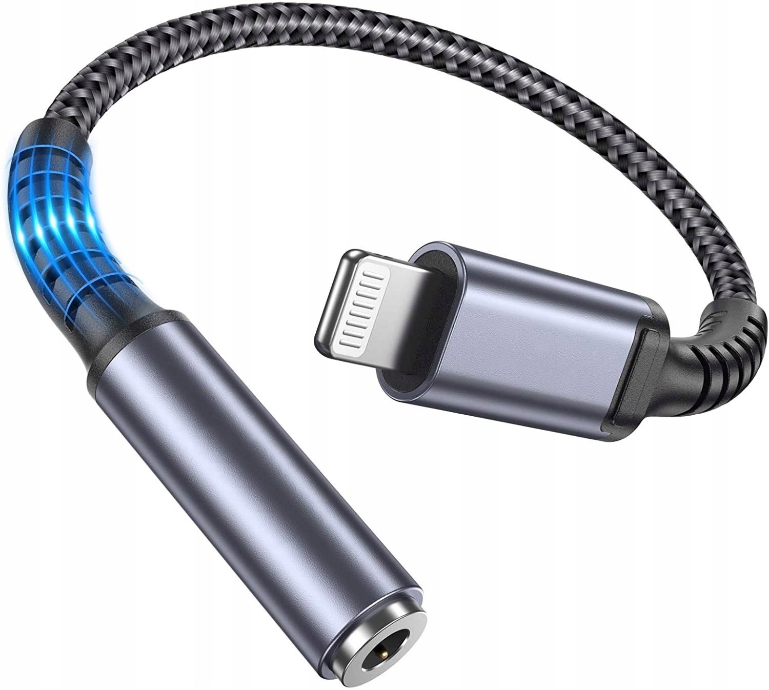 Adapter Przejściówka Lightning na Mini Jack 3,5 mm