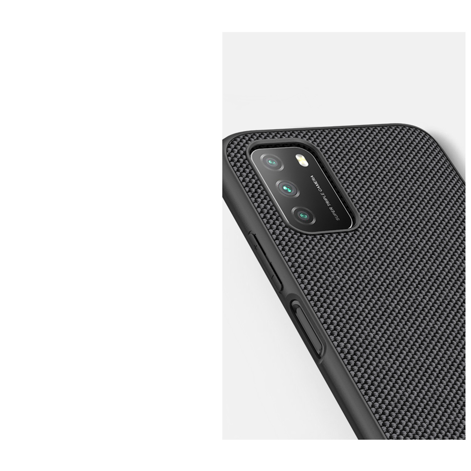 Etui Nillkin Textured dla Xiaomi Poco M3 - Etui idealnie leży w dłoni