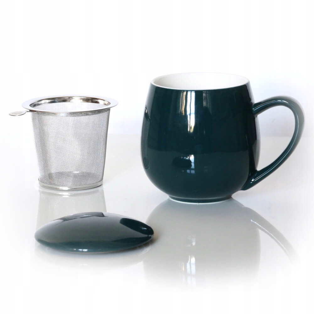 Kubek z zaparzaczem na zioła 350ml GŁĘBOKA ZIELEŃ EAN (GTIN) 7427281045477