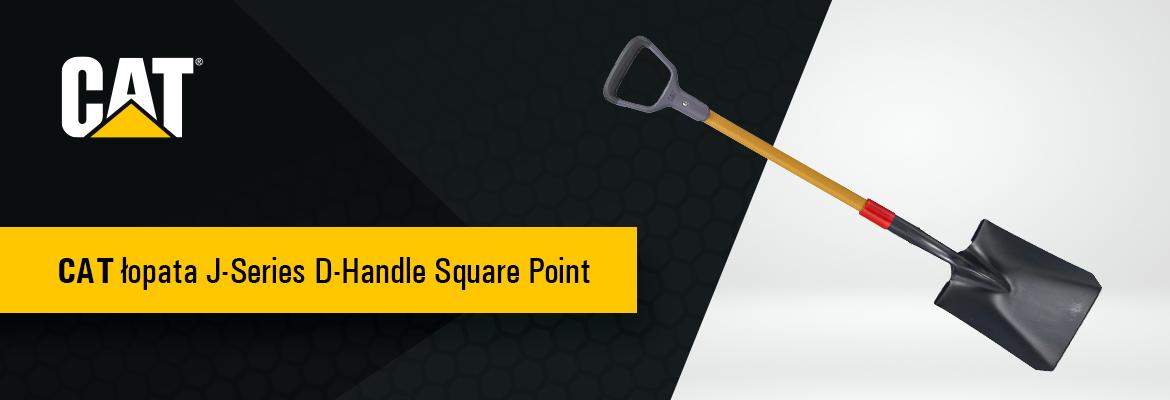 CAT Łopata J-Series D-Handle Square Point