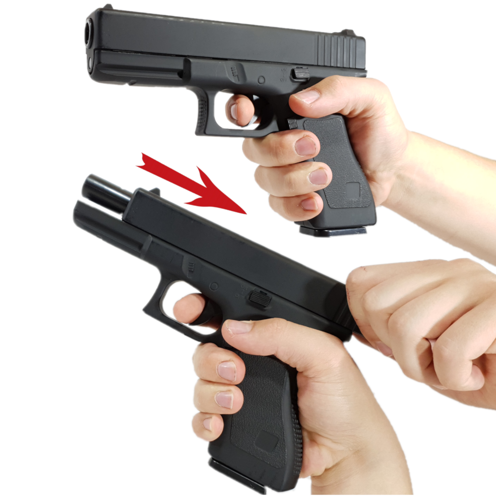 GLOCK 17 Replika ASG Pistolet Metalowy na Kulki 6mm TOMDORIX