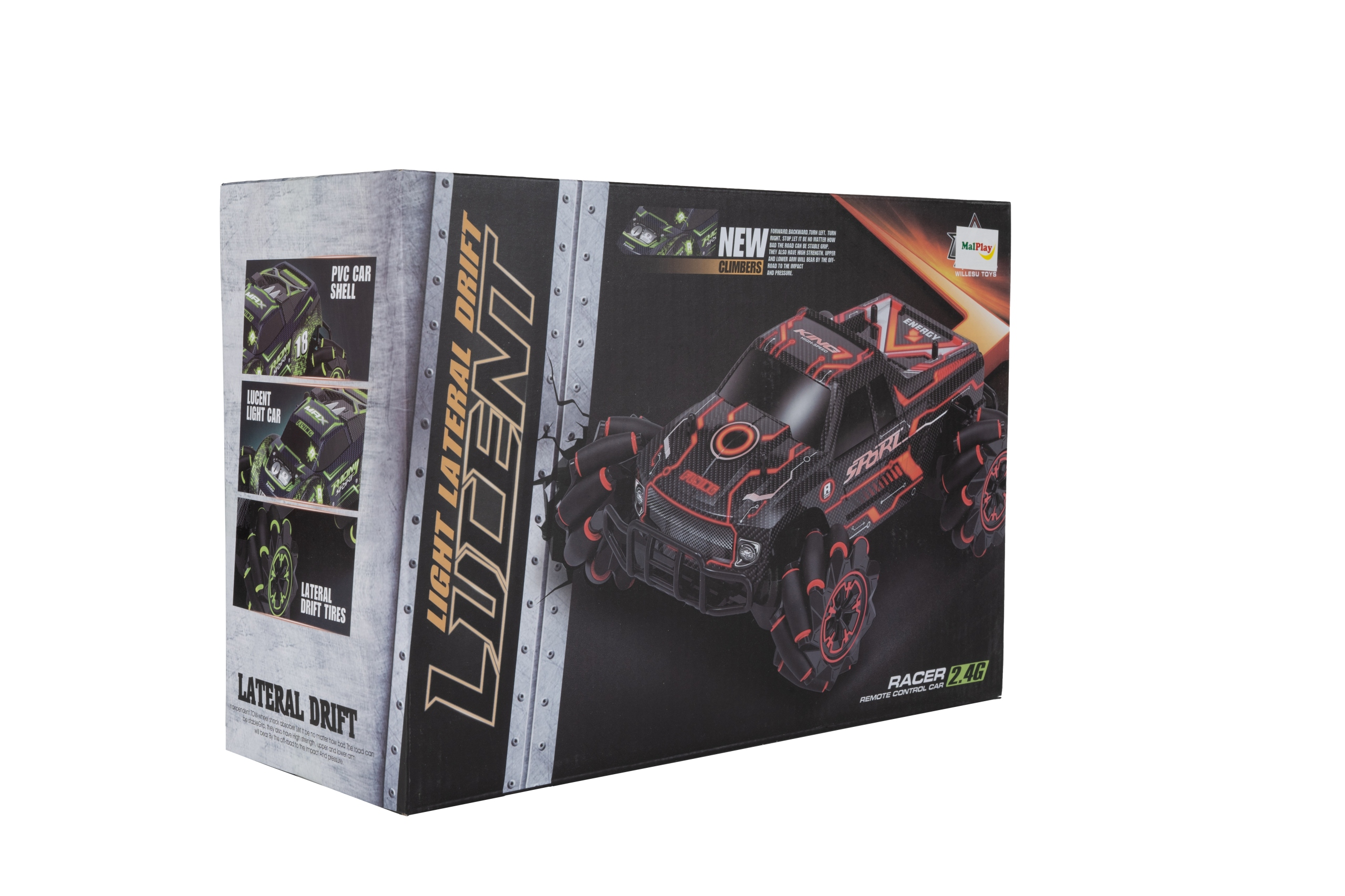 ZDALNIE STEROWANY SAMOCHÓD NA PILOTA CAR DRIFT Baterie 2xAA