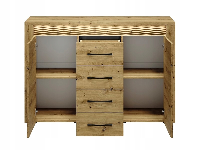 Komoda ARTIS 07 z szufladami ML Meble Materiał płyta laminowana