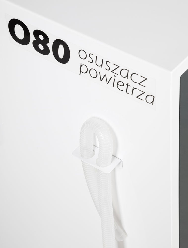 Osuszacz powietrza budowlany LEDOX O80 - 80 l/24h Kolor dominujący biały