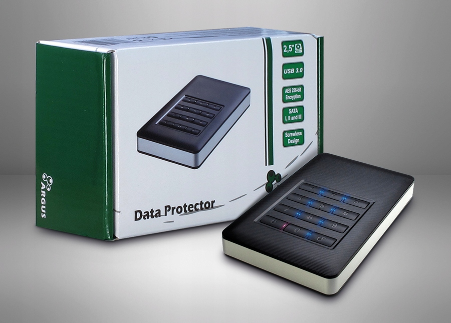 Dysk szyfrowany przenośny SSD 500GB AES 256-bit