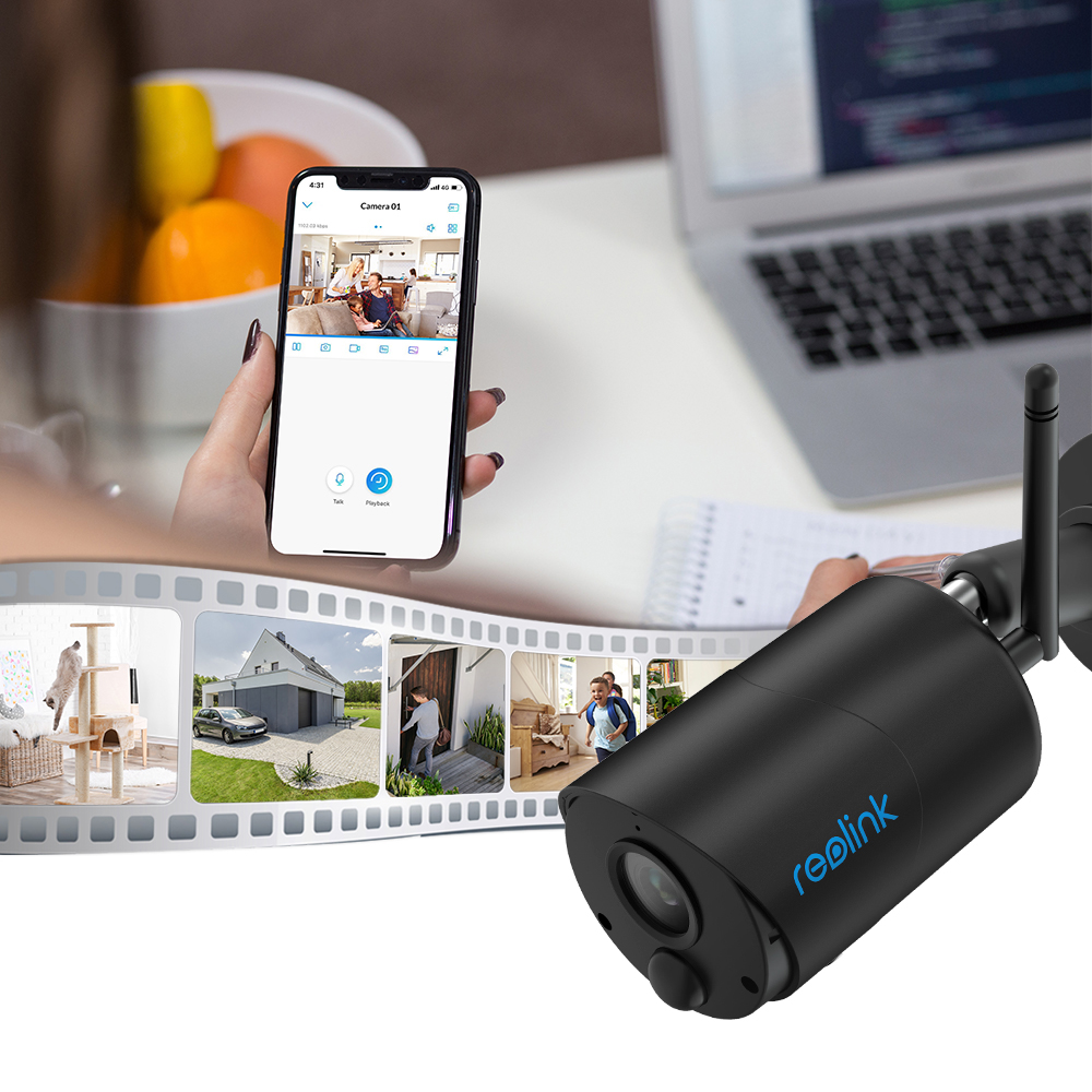 Reolink Argus Eco black Full HD kamera z modułem WIFI