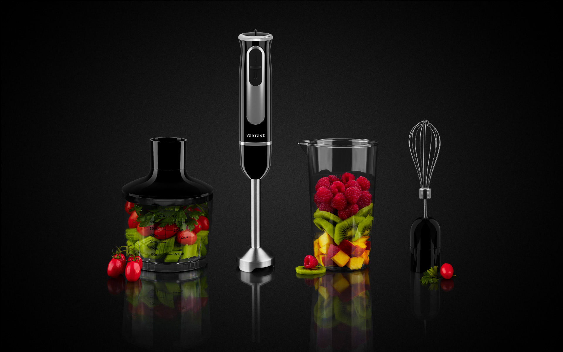 Przykłady zastosowania blender Vertenz Titan 40