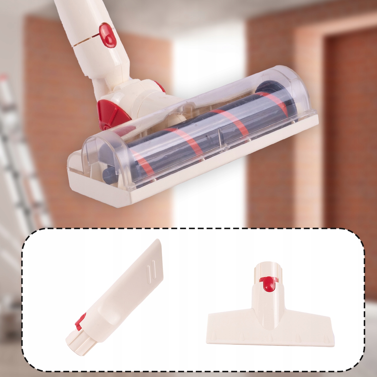 ZESTAW DO SPRZĄTANIA XXL MOP ODKURZACZ DLA DZIECI Szerokość produktu 19.5 cm