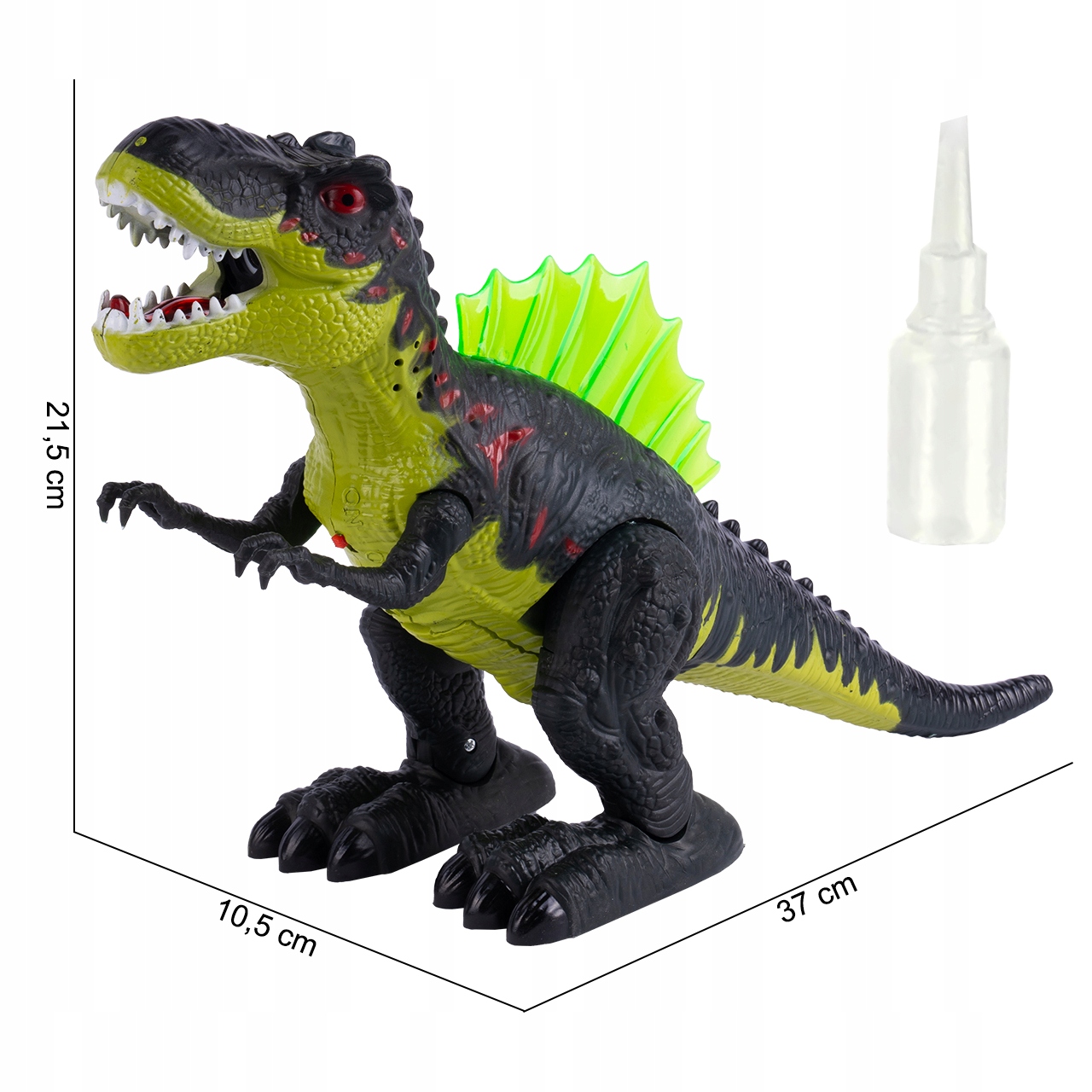 DINOZAUR XXL T-REX ŚWIECI RYCZY CHODZI ZIEJE PARĄ Bohater brak
