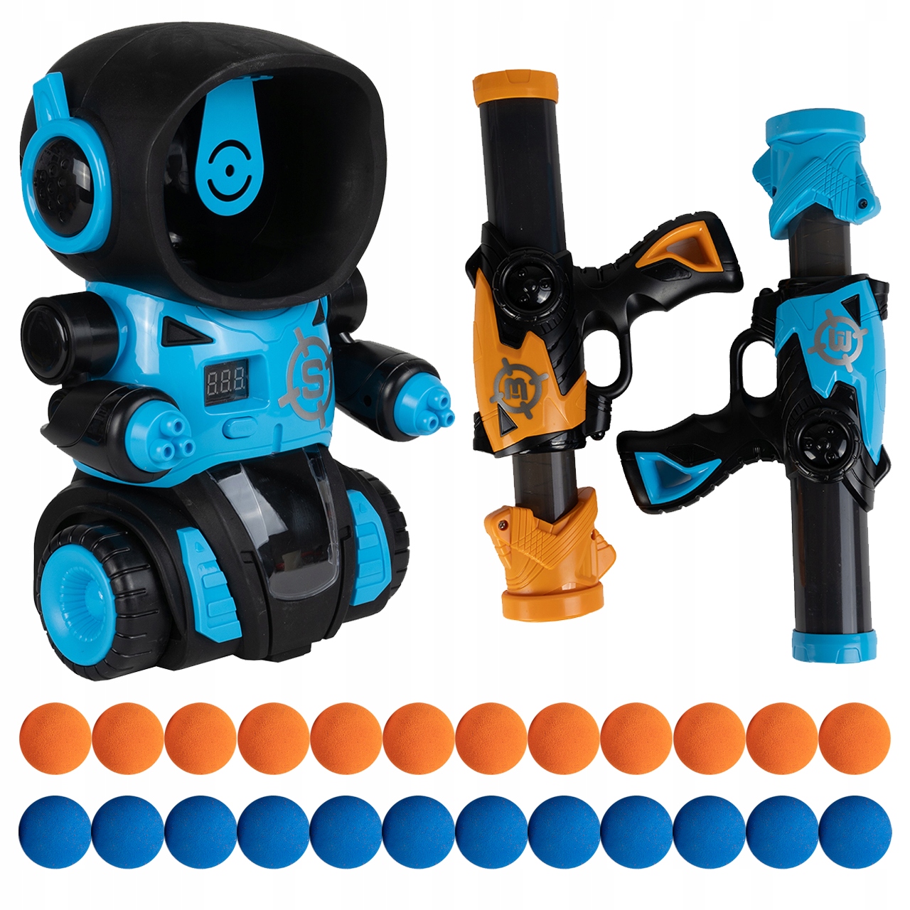 ROBOT GRA STRZELANIE DO CELU PISTOLET LICZNIK LCD EAN (GTIN) 5901924227748