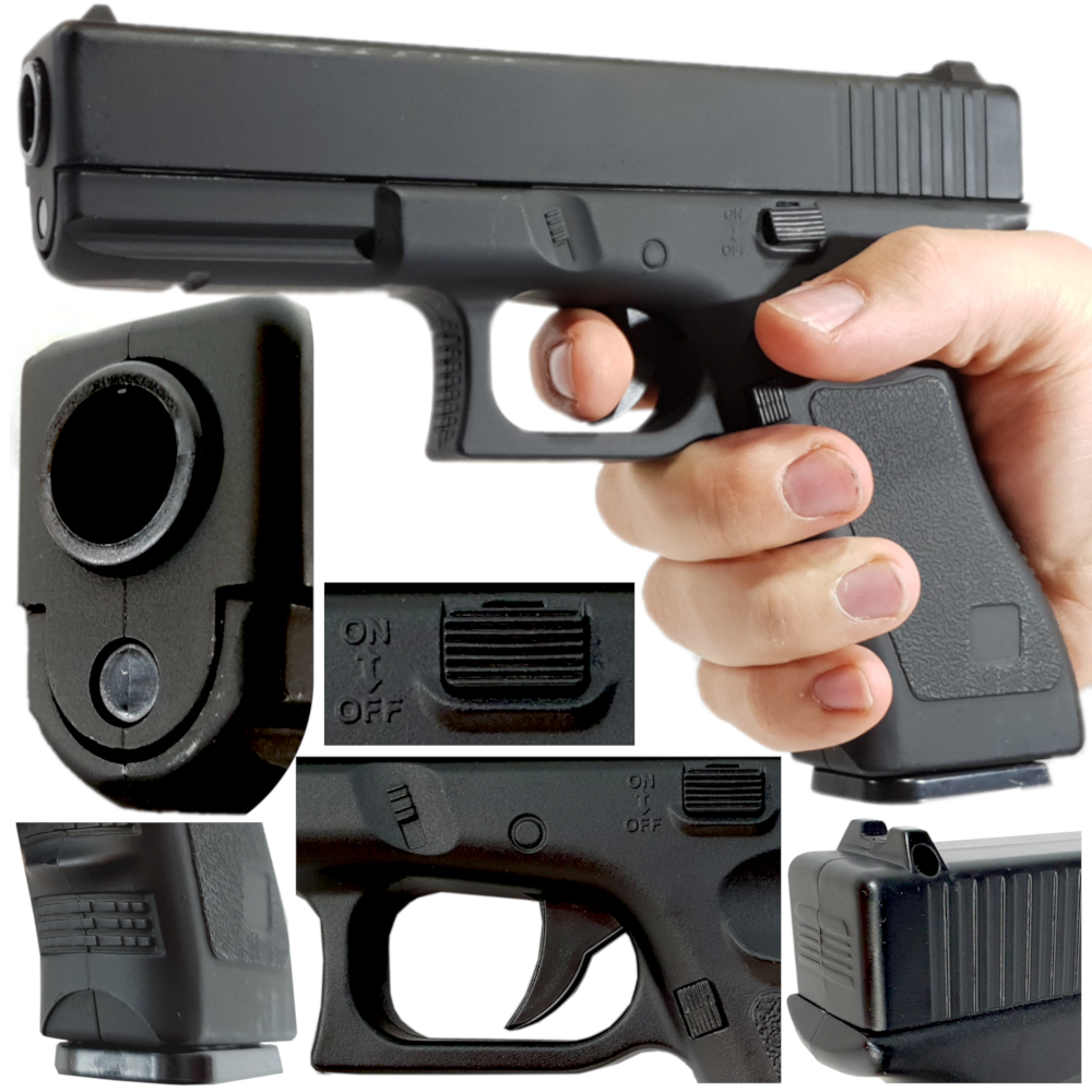 GLOCK 17 Replika ASG Pistolet Metalowy na Kulki 6mm TOMDORIX