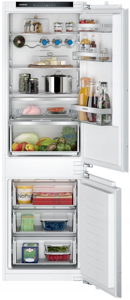 Lodówka Siemens KI 86NVFE0 NoFrost 260l 54cm LED – Nowoczesne rozwiązanie dla Twojej kuchni