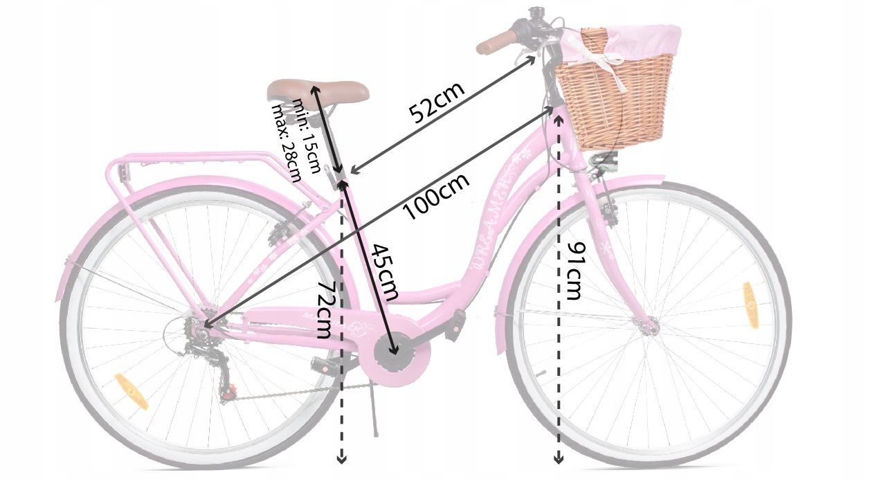 Stylowy design w kolorze mleczno-różowym