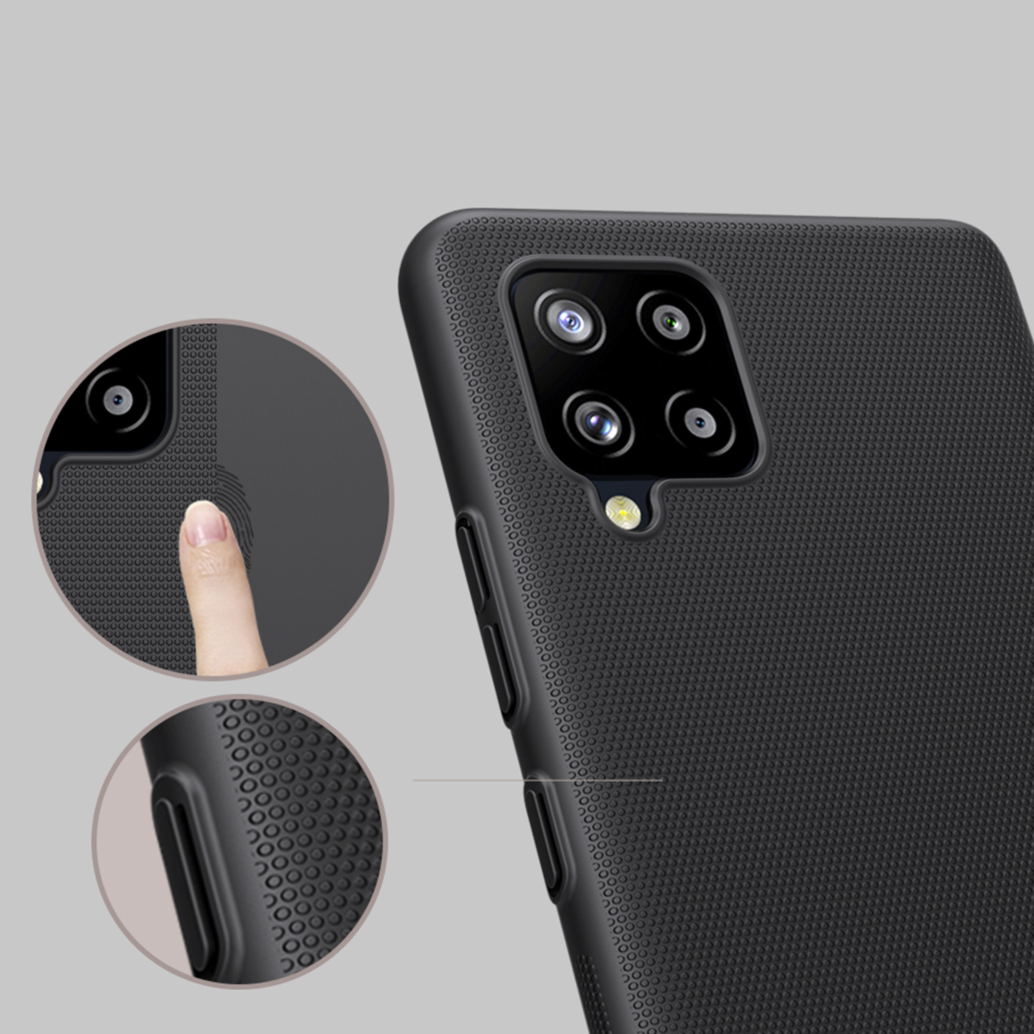 Etui Nillkin Frosted Shield dla Samsung Galaxy A42 5G - Wytrzymałe, odporne, szykowne !