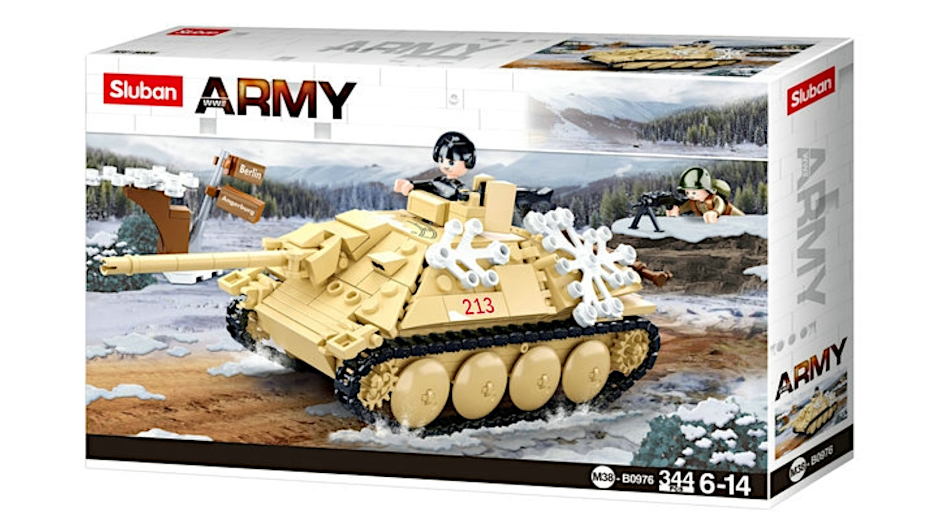 Klocki Niszczyciel Czołgów Jagdpanzer Hetzer Armia TOMDORIX
