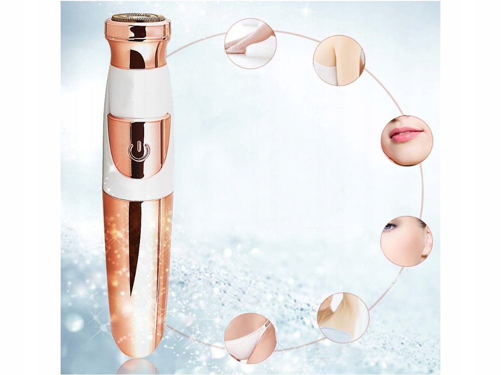 Depilator do twarzy golarka trymer do ciała LED – Elegancja i funkcjonalność w jednym