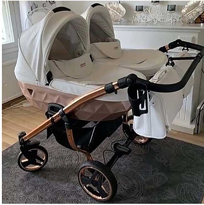 wózek bliźniaczy Junama Glow Duo Dadi Shop