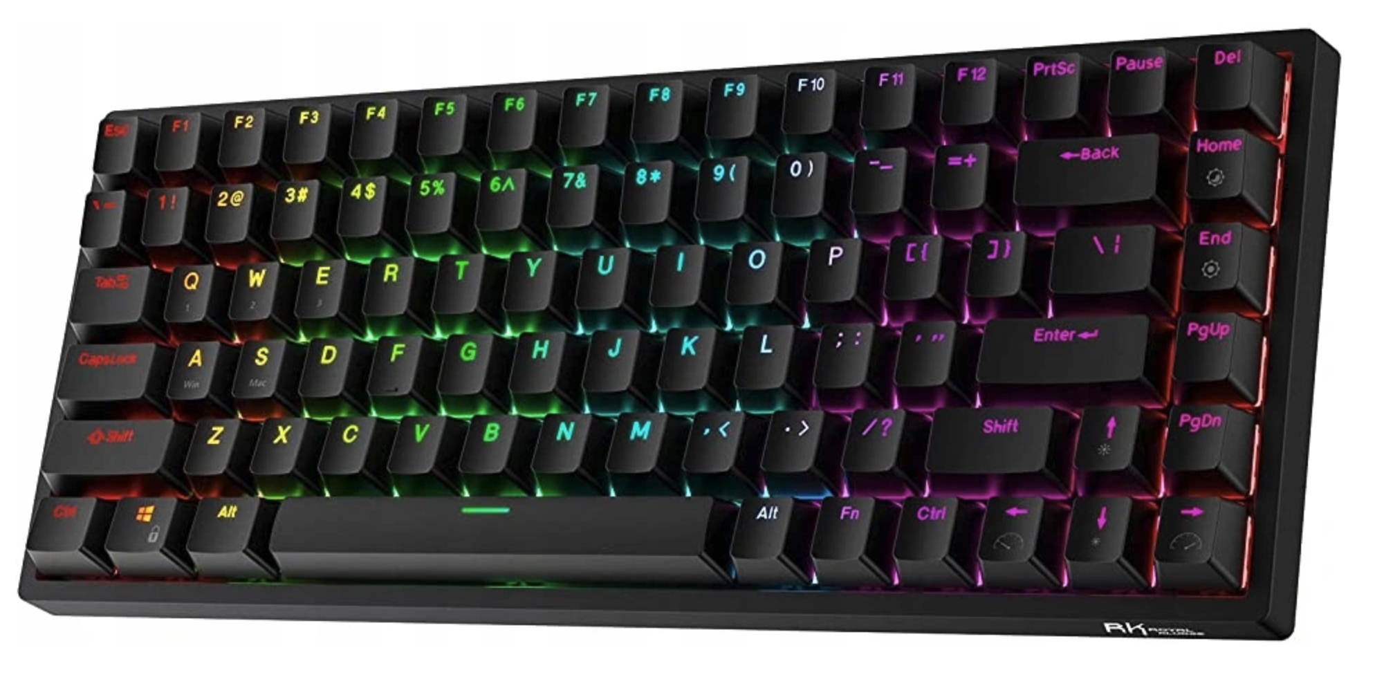RK84 KLAWIATURA MECHANICZNA 80% 75% RED HOTSWAP
