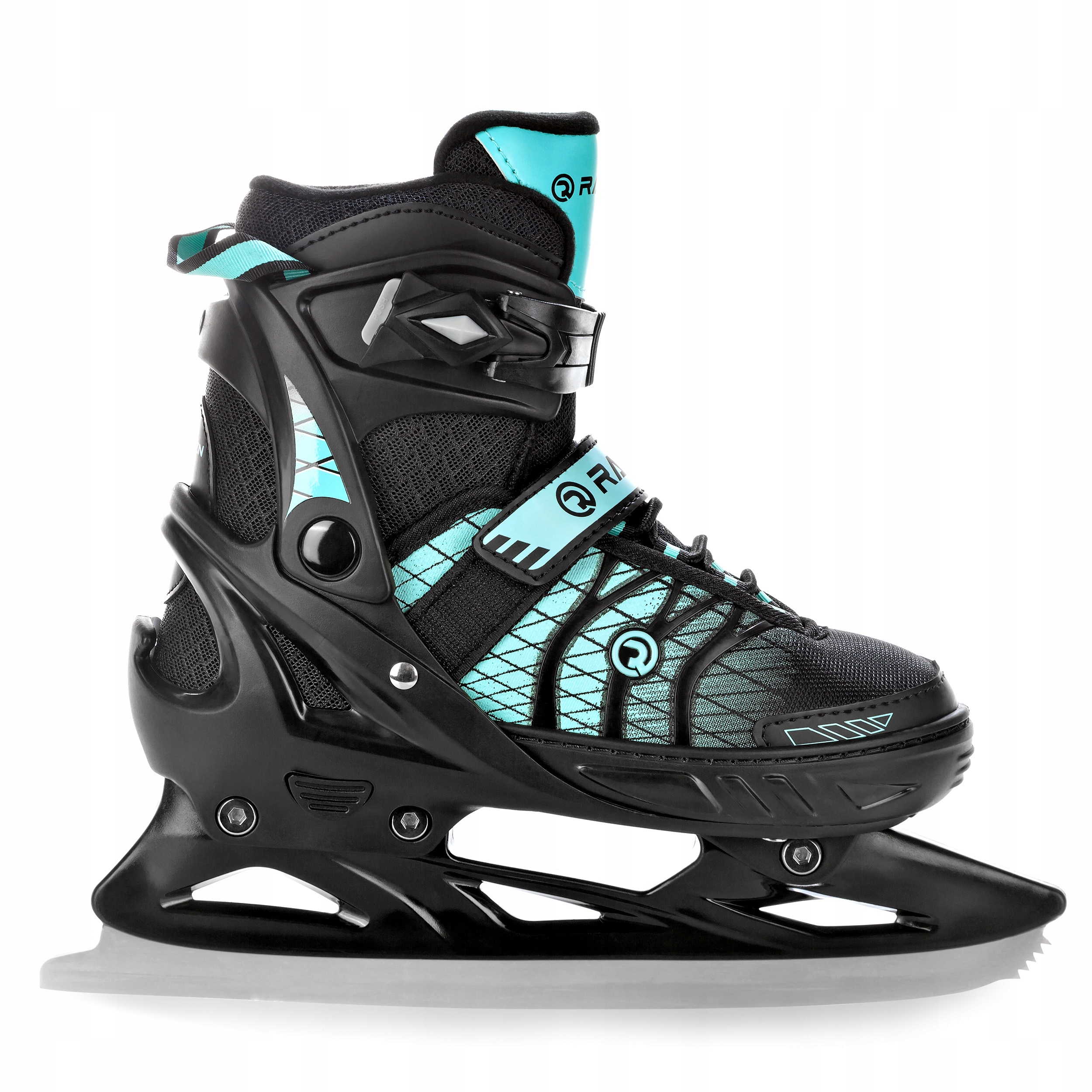 Rolki Łyżwy 2w1 RAVEN Crystal Black/Mint 38-42 Rozmiar 38-42