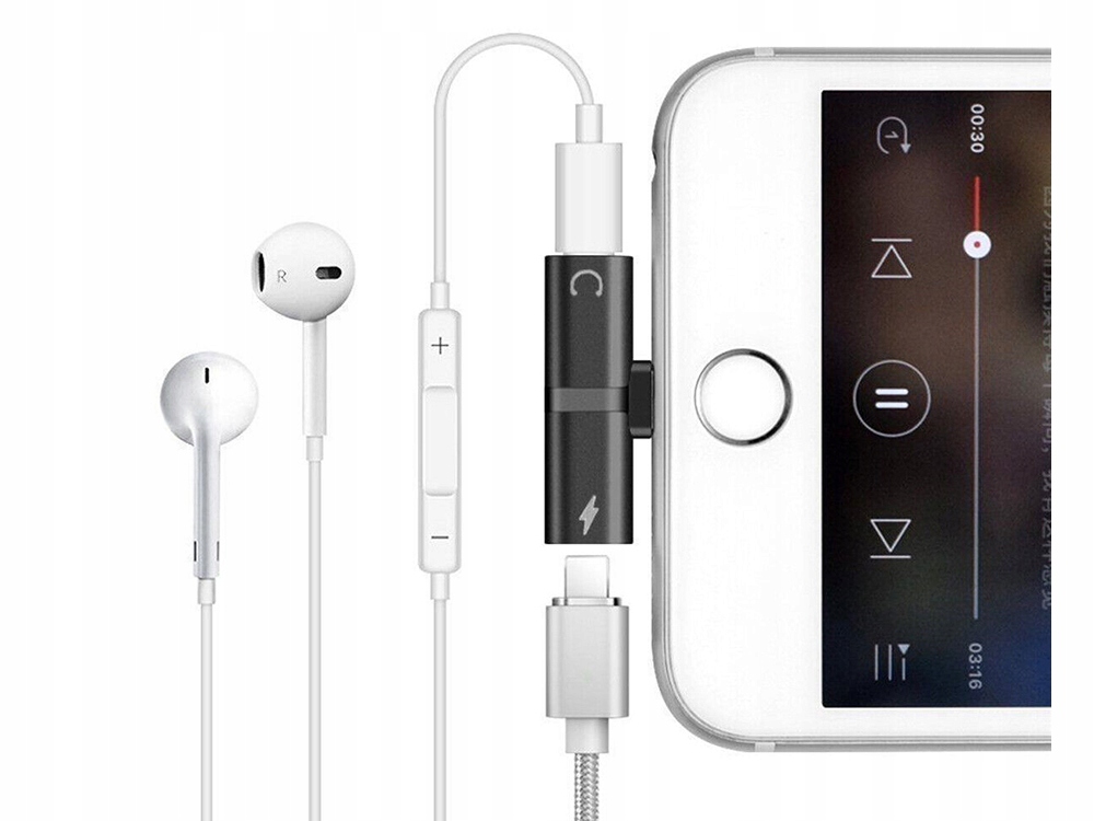 Rozdzielacz adapter Lightning iPad iPhone 2w1 – Idealne rozwiązanie dla użytkowników Apple