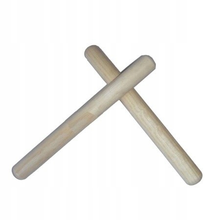 Klawesy drewniane natural G7 (para)