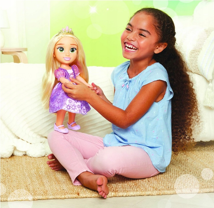 DUŻA LALKA KSIĘŻNICZKA ROSZPUNKA DISNEY CZAS NA HERBATKĘ Seria Disney Princess
